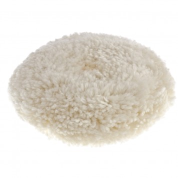 75957 | Насадка полировальная "под липучку", 125 мм, плетеная шерстяная нить, MATRIX-0