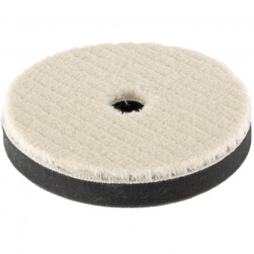 75962 | Насадка полировальная "под липучку", 125 мм, короткая плетеная шерстяная нить, MATRIX-0