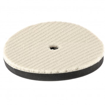 75964 | Насадка полировальная "под липучку", 180 мм, короткая плетеная шерстяная нить, MATRIX-0