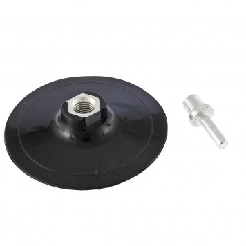 76237 | Насадка для дрели и УШМ с липучкой, 115 мм, усиленная (TPU), MATRIX-2