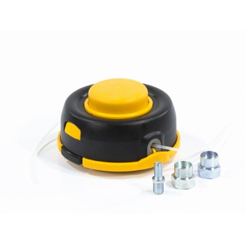 96314 | Катушка универсальная триммерная, гайка М10 х 1,25, М8, М12, винт М8-М10, левая резьба, шаг 1,25 мм, DENZEL-0