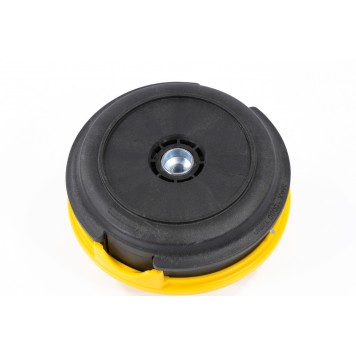 96322 | Катушка триммерная полуавтоматическая, легкая заправка лески, гайка M10x1,25, винт M10-M10, алюминиевая кнопка, DENZEL-2