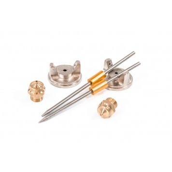 57315 | Краскораспылитель пневматический с верхним бачком V 1, 0 л, сопло D 1.2, 1.5 и 1.8 мм, MATRIX-3