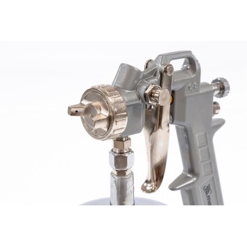 57316 | Краскораспылитель пневматический с нижним бачком V 1, 0 л, сопло D 1.2, 1.5 и 1.8 мм, MATRIX-1