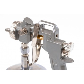 57317 | Краскораспылитель пневматический с нижним бачком V 0,75 л, сопло D 1.2, 1.5 и 1.8 мм, MATRIX-1