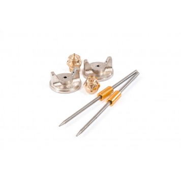 57317 | Краскораспылитель пневматический с нижним бачком V 0,75 л, сопло D 1.2, 1.5 и 1.8 мм, MATRIX-4