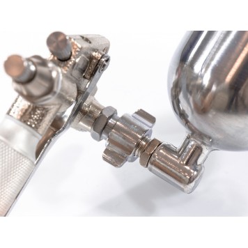 57318 | Краскораспылитель пневматический для финишных работ с верхним бачком V 0,1 л, сопло D 0,5 мм, MATRIX-2