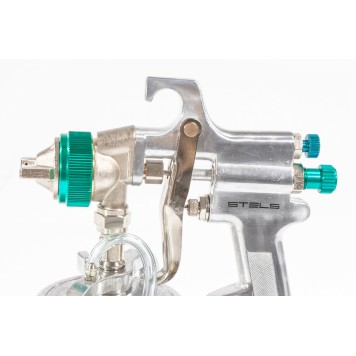 57364 | Краскораспылитель AS 702 НP профессиональный, всасывающего типа, сопло 1,8 мм и 2 мм, STELS-3
