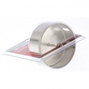 726883 | Сверло алмазное по керамограниту, 100 х 67 мм, трехгранный хвостовик, MATRIX-1