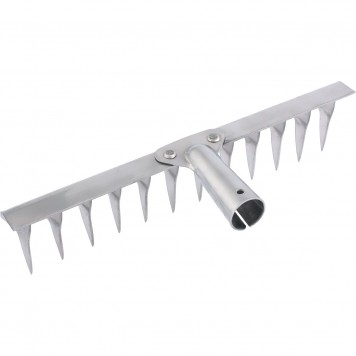 61753 | Грабли 12-зубые витые, 290 мм, нержавеющая сталь, без черенка, СИБРТЕХ-0