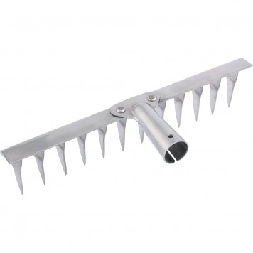 61759 | Грабли 14-зубые витые, 340 мм, нержавеющая сталь, без черенка, СИБРТЕХ-0