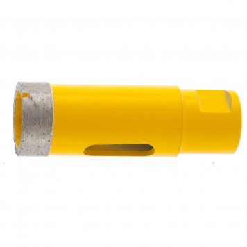 72681 | Сверло алмазное по керамограниту, 25 мм, мокрая резка, М14, DENZEL-0