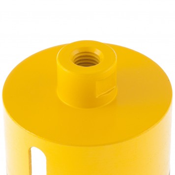 72696 | Сверло алмазное по керамограниту, 82 мм, мокрая резка, М14, DENZEL-1