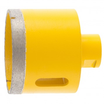 72695 | Сверло алмазное по керамограниту, 75 мм, мокрая резка, М14, DENZEL-0