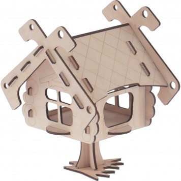 64000 | Кормушка для птиц, Избушка, большая, PALISAD-0