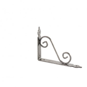 94061 | Кронштейн декоративный, 190 х 140 х 25 х 3 мм, темно-серый, СИБРТЕХ-0