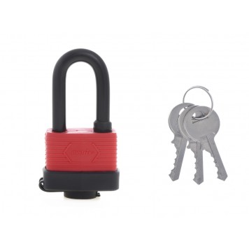91826 | Замок навесной всепогодный, 50 мм, удлиненная дужка, MATRIX-0