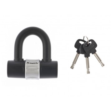 91813 | Замок навесной всепогодный 100 х 100 мм, MATRIX-0