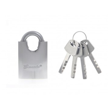 91804 | Замок навесной, защищенная дужка 50 мм, MATRIX-0