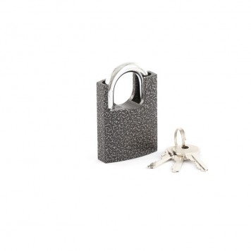 91637 | Замок навесной, защищенная дужка, 50 мм, СИБРТЕХ-0