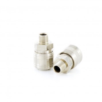 57051 | Муфта универсальная быстросъемная ("мама"), 1/4, внешняя резьба, 2 шт, STELS-0