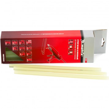 930741 | Стержни клеевые, 11 мм, L-300 мм, 1 кг, прозрачный, MATRIX-0