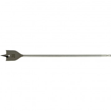 704028 | Сверло по дереву перовое удлиненное, 28 х 300 мм, шестигранный хвостовик, MATRIX-0