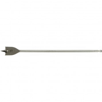 704025 | Сверло по дереву перовое удлиненное, 25 х 300 мм, шестигранный хвостовик, MATRIX-0