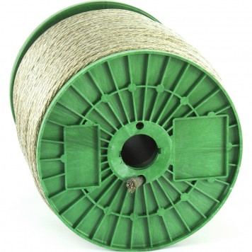 47641 | Трос металлополимерный прозрачный толщина 8,0 мм, катушка 100 метров, СИБРТЕХ ПР-8.0-0