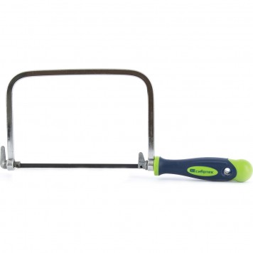 24025 | Лобзик, 170х120 мм, двухкомпонентная рукоятка, в комплекте 5 полотен, СИБРТЕХ-0