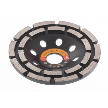 729905 | Чашка алмазная зачистная, 125 мм, двухрядная, SPARTA-0