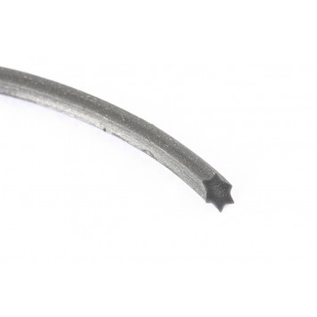 96195 | Леска для триммера, армированная алюминием, X-Pro, звезда, 1,6 мм х 15 м, блистер, DENZEL-1