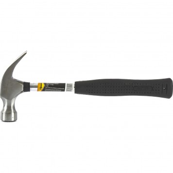 104405 | Молоток-гвоздодер, 450 г, боек 27 мм, металлическая трубчатая обрезиненная рукоятка, SPARTA-0