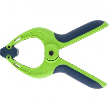 20784 | Струбцина клещеобразная 1-5/8, пластиковый корпус, двухкомпонентные рукоятки, усиленная пружина, 42 мм, СИБРТЕХ-0