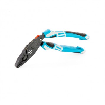 16985 | Плоскогубцы комбинированные с изогнутой головой, трехкомпонентные рукоятки, 200 мм, GROSS-0