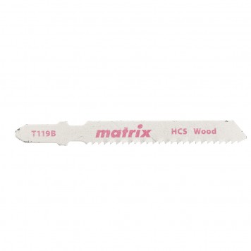 78228 | Полотна для электролобзика по дереву, 3 шт,T119B, 50 x 2 мм, HCS, MATRIX-0