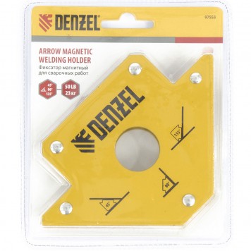 97553 | Фиксатор магнитный для сварочных работ, усилие 50 Lb, DENZEL-1