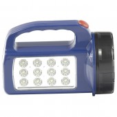 Фонарь поисковый, 1 W + 12Led, 3 х АА, STERN 90538