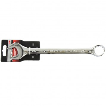 15170 | Ключ комбинированный, 25 мм, CrV, полированный хром, MATRIX-1