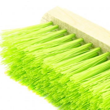 84614 | Щетка деревянная для подметания пола, 280 мм, 5 рядов, прямая тулейка с резьбой, без черенка, СИБРТЕХ-1