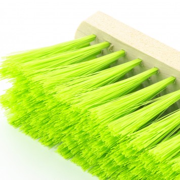 84626 | Щетка деревянная для пола, 400 мм, пятирядная, тулейка с резьбой под углом, без черенка, СИБРТЕХ-1