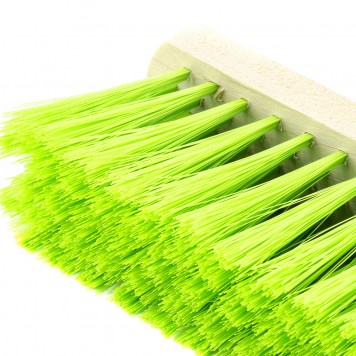 84627 | Щетка деревянная для пола, 500 мм, пятирядная, тулейка с резьбой под углом, без черенка, СИБРТЕХ-1