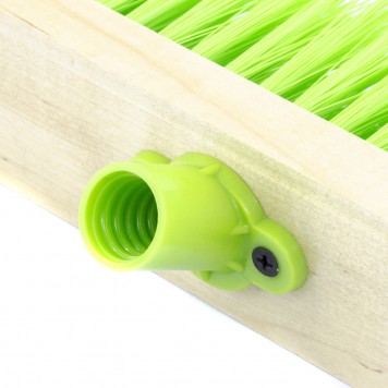 84627 | Щетка деревянная для пола, 500 мм, пятирядная, тулейка с резьбой под углом, без черенка, СИБРТЕХ-2