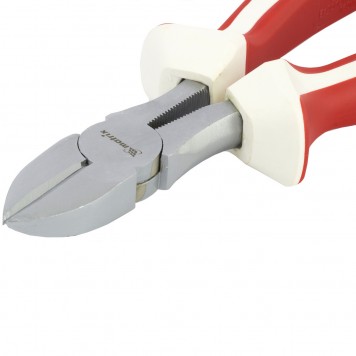 17537 | Бокорезы 180 мм, никелированные, трехкомпонентные рукоятки, MATRIX WHITE NICKEL-1