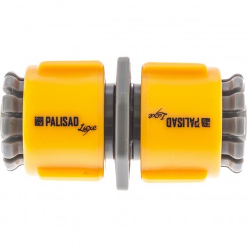 66475 | Муфта ремонтная для шланга, 1/2, пластмассовая, PALISAD LUXE-0