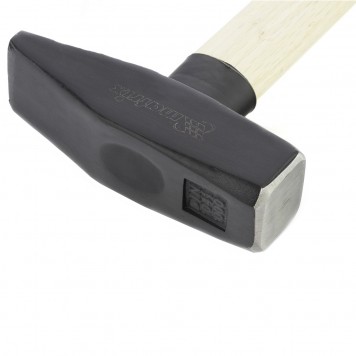 10236 | Молоток слесарный, 1000 г, квадратный боек, деревянная рукоятка, MATRIX-1