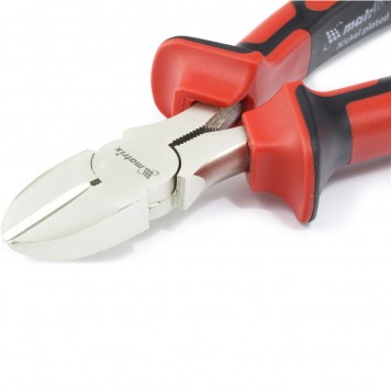 17522 | Бокорезы 180 мм, никелированные, двухкомпонентные рукоятки, MATRIX NICKEL-1