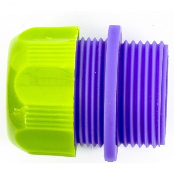 66145 | Соединитель пластмассовый, для шланга 1/2, с внешней резьбой 3/4, PALISAD-0