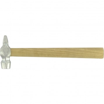 10238 | Молоток слесарный, 200 г, круглый боек, деревянная рукоятка Россия, РОССИЯ-0