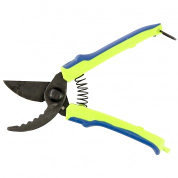 60543 | Секатор зубчатый прямого реза 220 мм, пластиковые рукоятки, (Горизонт), СИБРТЕХ-1